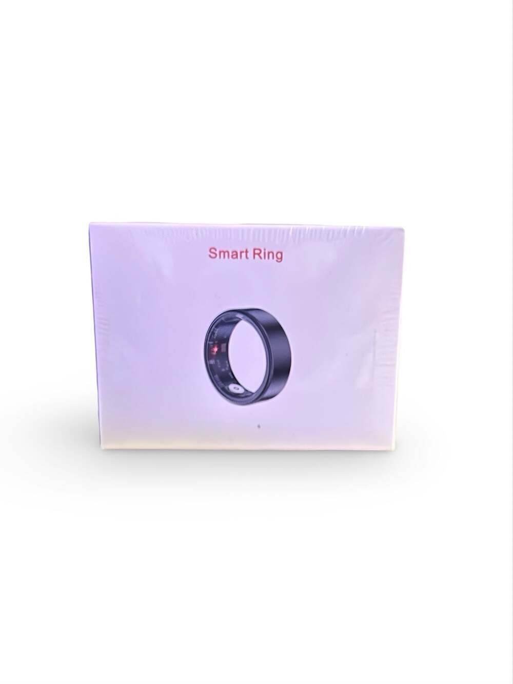 JRing Smart Health Fitness Tracker Ring with Heart Rate Sensor - Black, Size 8